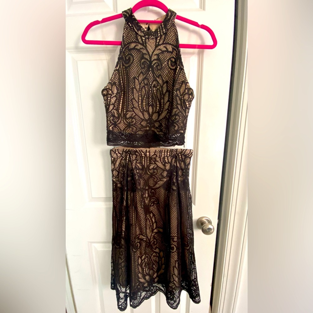 Size XS Black Lace Matching set from Francesca‘s